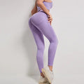 Legging femme push up - violet / S