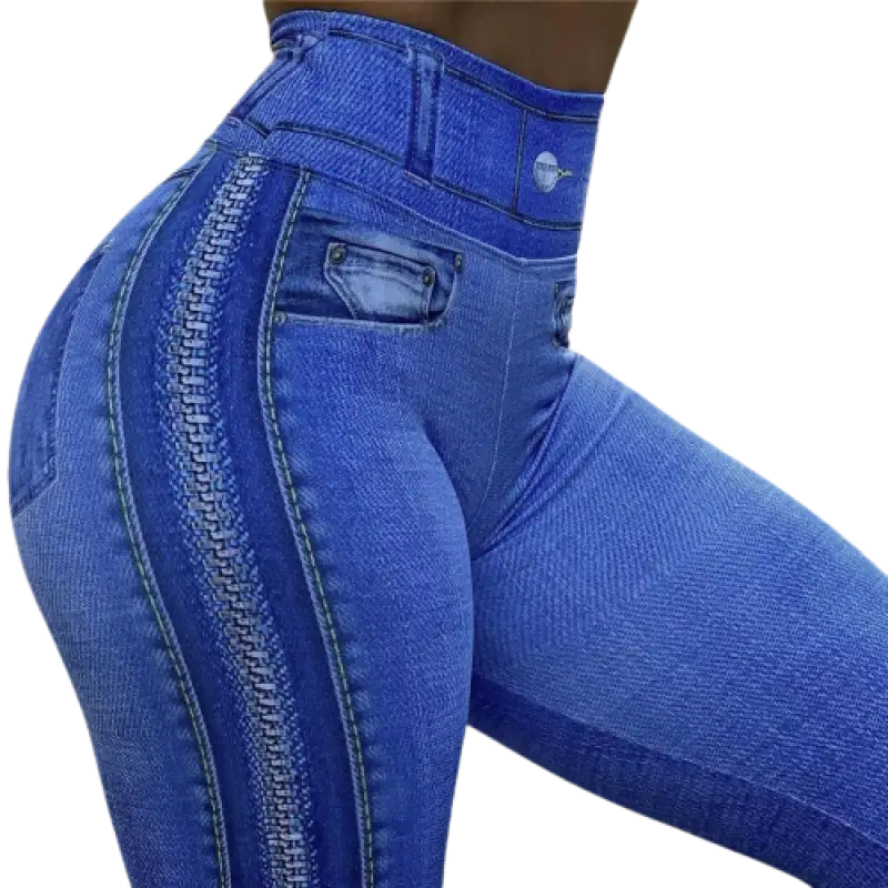 Jegging femme taille élastique