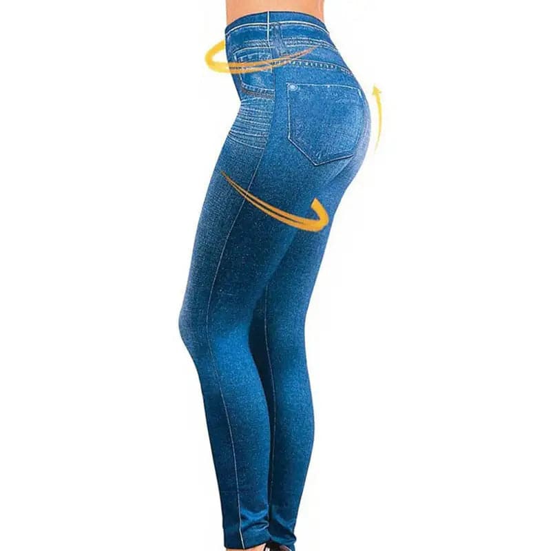 Jegging femme taille haute