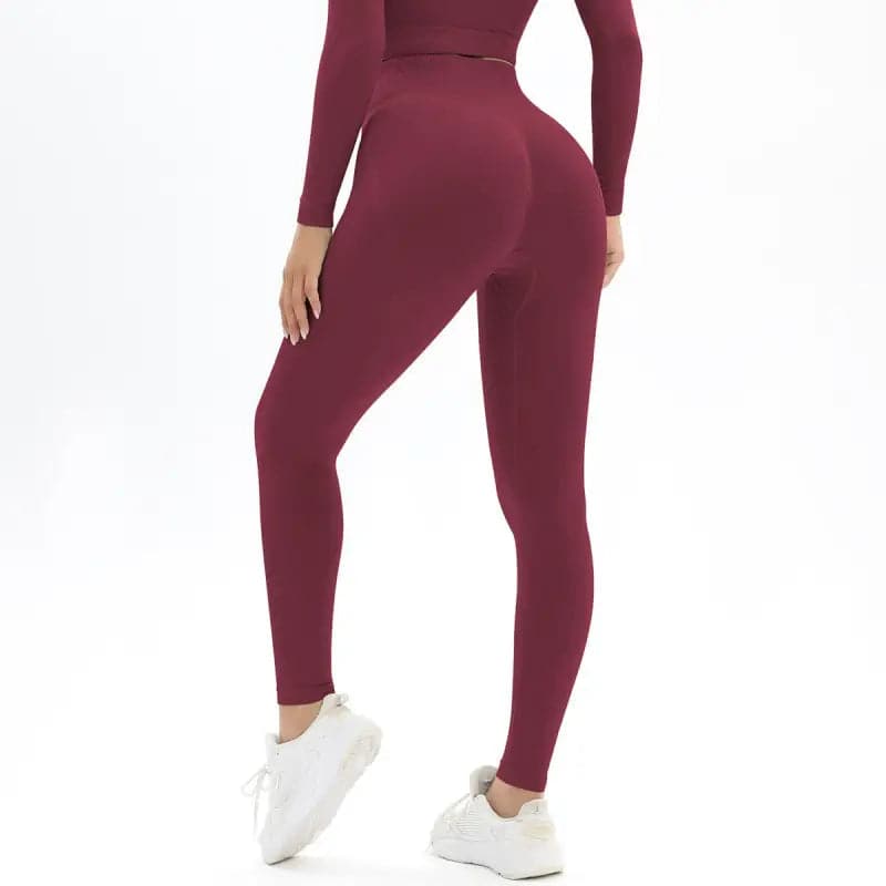 Legging femme rouge - 3 / S