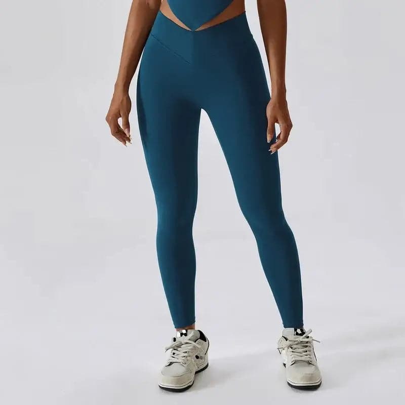 Leggings sport push up - bleu / S-8 legging