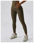 Leggings sport push up - brun / S-8 legging