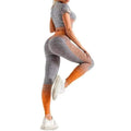 Seamless Legging Yoga - Orange / XL
