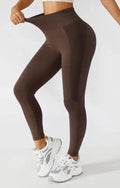 Seamless Leggings Push Up - brun / S legging