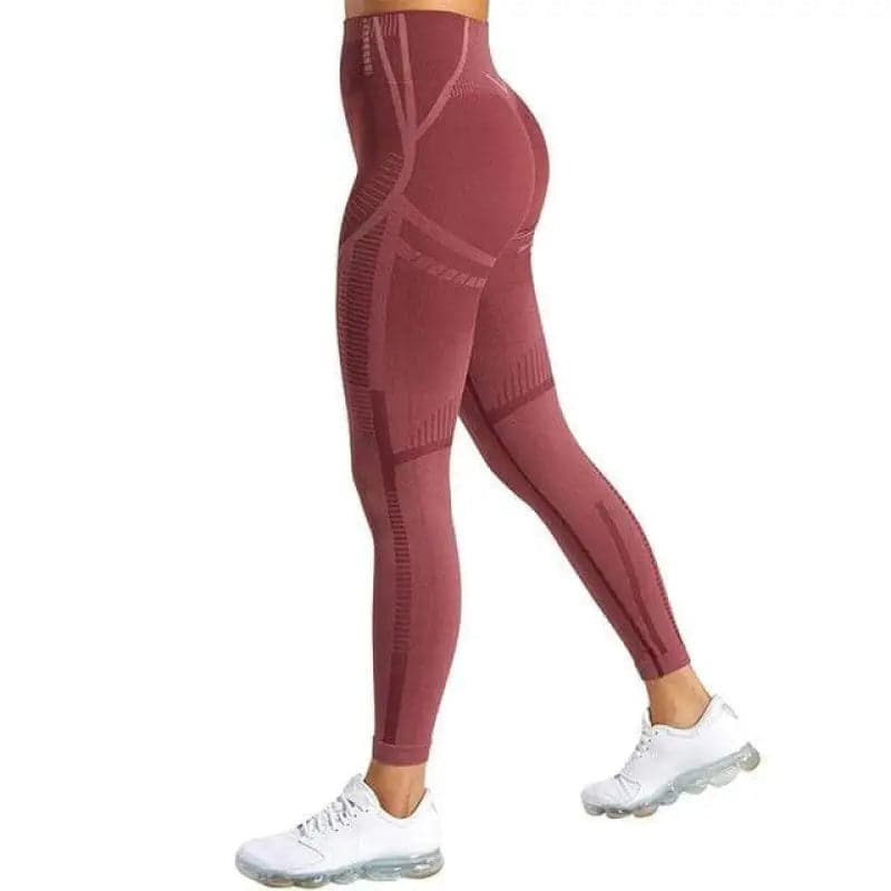 Seamless Yoga Pants - Rouge / S legging