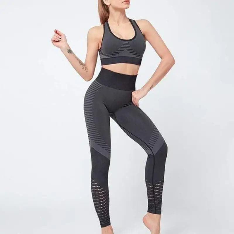 Tenu fitness seamless - Noir / M legging