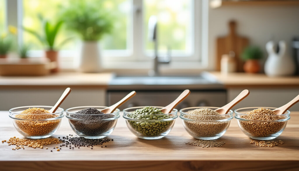 découvrez quelle quantité de graines consommer chaque jour pour bénéficier de leurs bienfaits tout en équilibrant votre alimentation quotidienne.